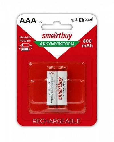 Лот: 12123031. Фото: 1. Аккумулятор Smartbuy R3 (800mA-NiMh... Батарейки, аккумуляторы, элементы питания