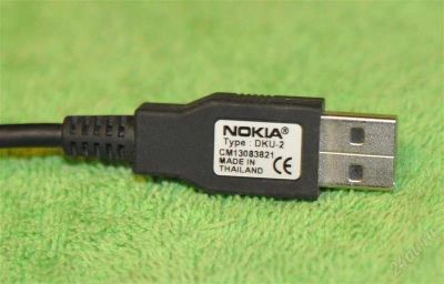 Лот: 2184555. Фото: 1. Дата кабель Nokia DKU-2. Дата-кабели, переходники