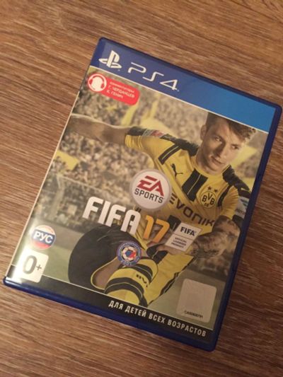 Лот: 9876908. Фото: 1. FIFA 17 ps 4. Игры для консолей