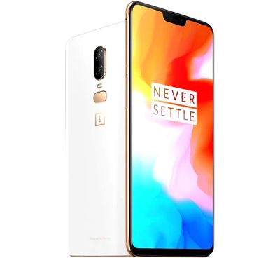 Лот: 11743193. Фото: 1. OnePlus 6 128GB+8GB Белый, Новый... Смартфоны