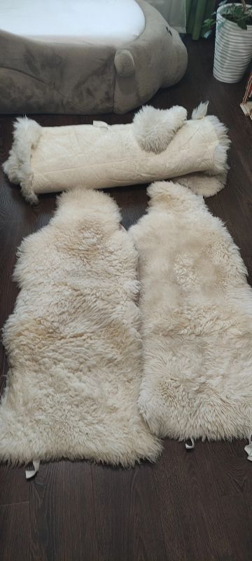 Лот: 19171249. Фото: 1. Чехлы из натуральной овечьей шкуры. Чехлы, коврики, оплетки руля