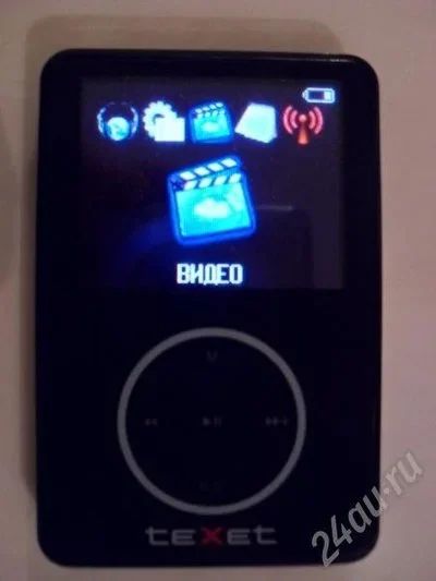 Лот: 190891. Фото: 1. MP3 - плеер TeXet T-649FT. Плееры