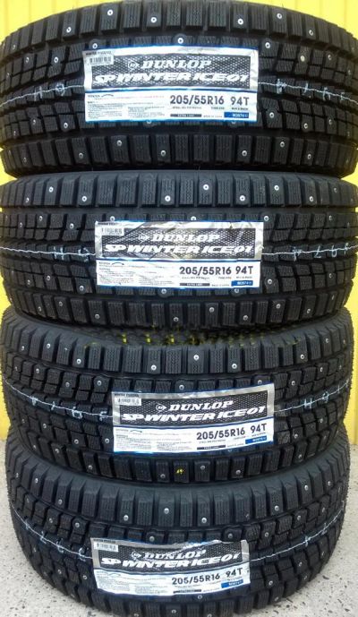 Лот: 4467063. Фото: 1. Шины 205/55 R16 Dunlop Winter... Шины