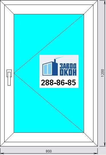 Лот: 11178689. Фото: 1. Дачное окно пвх 1200h х 800 новое... Окна, балконы