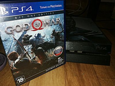 Лот: 11826177. Фото: 1. God of war (day one edition). Игры для консолей