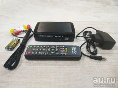 Лот: 13434776. Фото: 1. Тюнер для цифрового DVB-T2 Hobbit... Другое (смартфоны, связь, навигация)