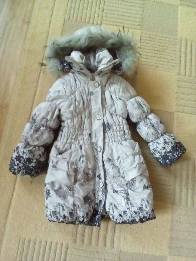 Лот: 8308741. Фото: 1. Пуховик на девочку 5-8 лет. Верхняя одежда