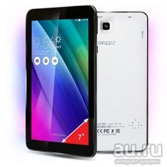 Лот: 10413025. Фото: 1. Планшет Ginzzu GT-7030 Белый 236819. Планшеты