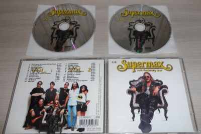 Лот: 18475465. Фото: 1. Supermax "20th Anniversary" (2CD... Аудиозаписи