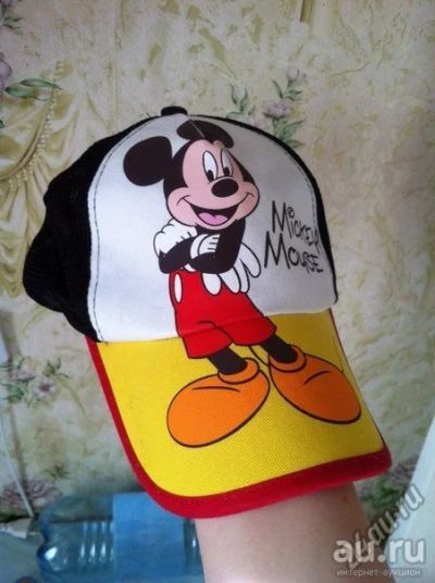 Лот: 7099864. Фото: 1. Кепка Mickey Микки Маус с рубля... Головные уборы