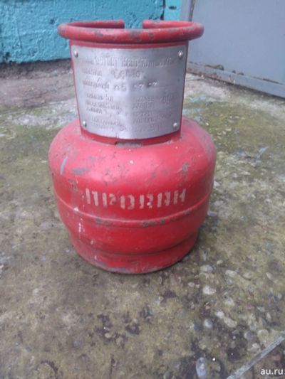 Лот: 15772571. Фото: 1. Баллон пропан 5л. Баллоны, газ в баллонах