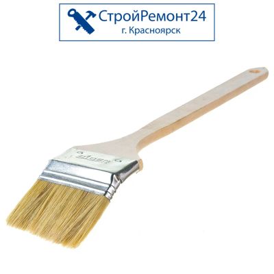 Лот: 25136292. Фото: 1. Радиаторная кисть Biber, натуральная... Ручной инструмент