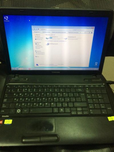 Лот: 12190239. Фото: 1. Ноутбук Toshiba C650D (2 ядра... Ноутбуки