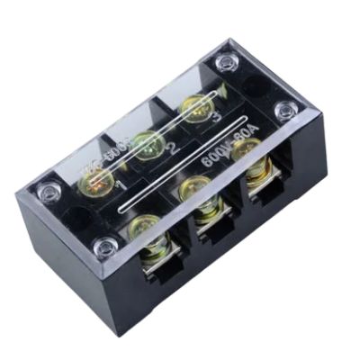 Лот: 17507472. Фото: 1. Клеммный блок TBC-6003 3PIN 600V... Разъёмы