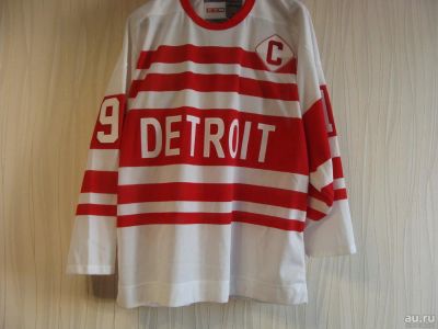 Лот: 8664352. Фото: 1. Хоккейный игровой свитер ССМ Detroit... Форма