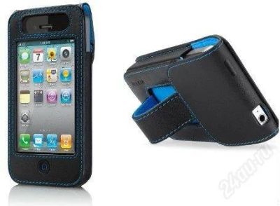 Лот: 2843180. Фото: 1. Чехол для iPhone 4/4S Belkin Verve... Чехлы, бамперы