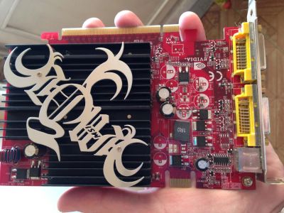 Лот: 5059017. Фото: 1. GeForce 7600 gs 256mb MSI в отличном... Видеокарты