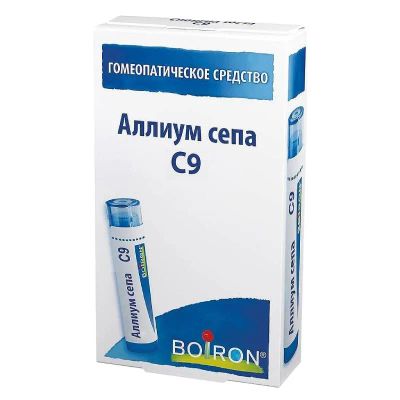 Лот: 25262038. Фото: 1. Аллиум сепа С9 гранулы гомеопатические... Лекарства