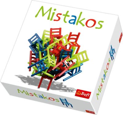 Лот: 4417824. Фото: 1. Mistakos (Дженга из стульчиков... Настольные игры, карты
