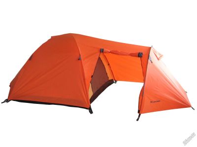 Лот: 5617599. Фото: 1. Палатка трехместная цвет оранж... Палатки, тенты