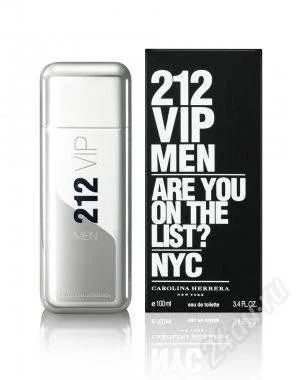 Лот: 2447650. Фото: 1. Carolina Herrera 212 VIP Men 100ml. Мужская парфюмерия