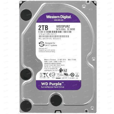 Лот: 15854429. Фото: 1. Продам жесткий диск HDD WD Purple... Жёсткие диски (HDD)
