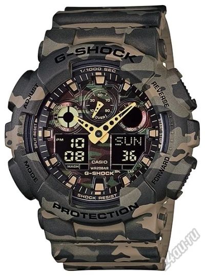 Лот: 5610247. Фото: 1. G-shock ga-100cm-5a (camouflage... Оригинальные наручные часы