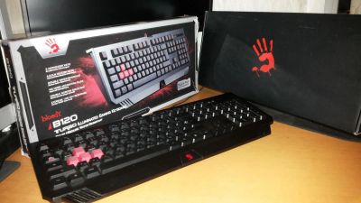 Лот: 7978325. Фото: 1. Игровая клавиатура A4Tech Bloody... Клавиатуры и мыши