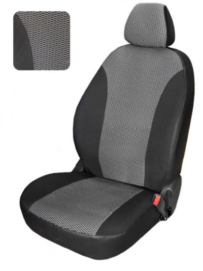 Лот: 16492390. Фото: 1. Чехлы Skoda Octavia A5(сет.серые... Чехлы, коврики, оплетки руля