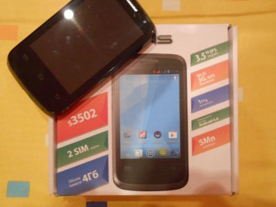 Лот: 4695629. Фото: 1. телефон (смартфон) DNS s3502... Смартфоны