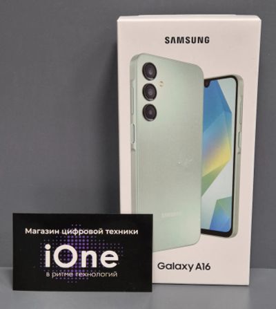 Лот: 24969888. Фото: 1. Samsung Galaxy A16 6/128Gb Green... Смартфоны