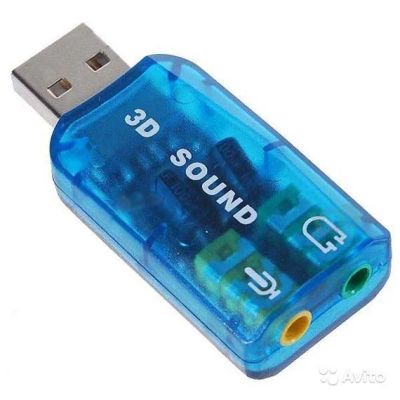 Лот: 4974727. Фото: 1. Звуковая карта USB 9516 (OEM... Звуковые карты