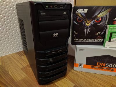 Лот: 16831229. Фото: 1. Компьютер Gtx950Strix/4x4,3GHz... Компьютеры в сборе