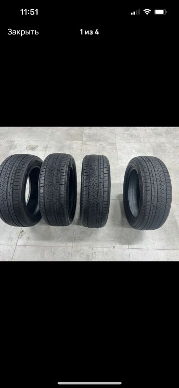 Лот: 25669674. Фото: 1. Комплект зимних шин 235/55 R19... Шины