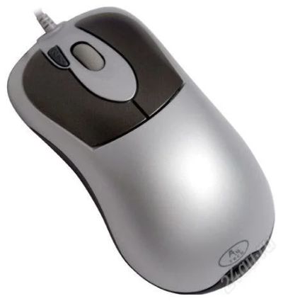 Лот: 2020181. Фото: 1. A4Tech OP-35D Silver-Black PS... Клавиатуры и мыши