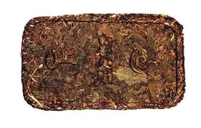 Лот: 20681644. Фото: 1. Чай калмыцкий плитка 1900г. Чай, кофе, какао