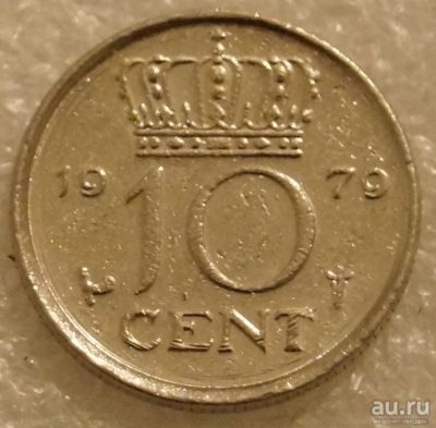 Лот: 8529153. Фото: 1. 10 центов 1979 Нидерланды. Европа