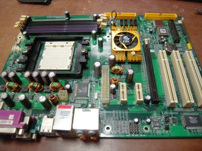 Лот: 4158413. Фото: 1. Материнская плата EPoX EP-9NPA3J... Материнские платы
