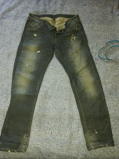 Лот: 9591869. Фото: 1. Джинсы Benetton талия 99 см, длина... Брюки, джинсы, шорты