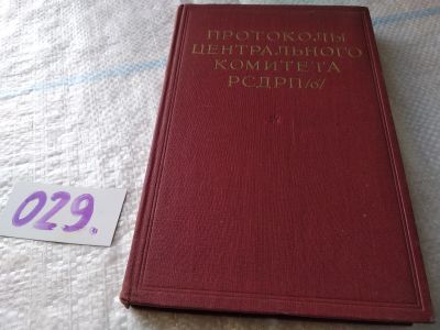 Лот: 18440230. Фото: 1. Протоколы Центрального комитета... История