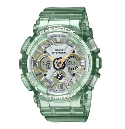 Лот: 21038709. Фото: 1. Часы Casio GMA-S120GS-3A, Зеленый... Оригинальные наручные часы
