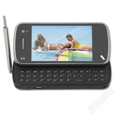 Лот: 792360. Фото: 1. Nokia N97 black - 2sim, TV, WiFi... Кнопочные мобильные телефоны