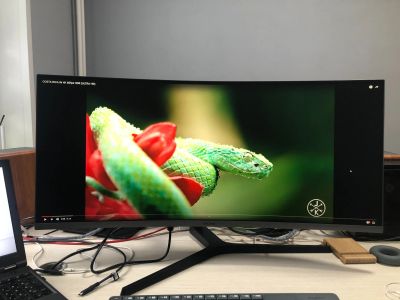 Лот: 17042027. Фото: 1. 34" Монитор Samsung Curved Ultrawide... ЖК-мониторы