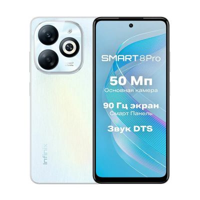 Лот: 24947523. Фото: 1. Смартфон INFINIX SMART 8 Pro 4Гб... Смартфоны