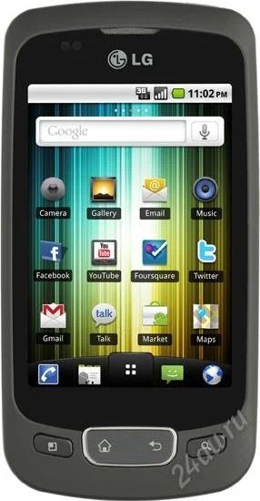 Лот: 1867768. Фото: 1. LG P500 Optimus One. Смартфоны