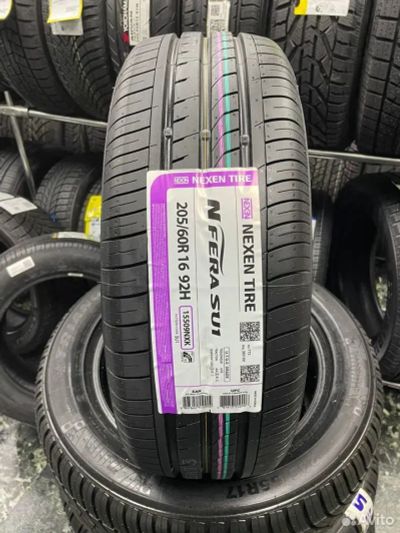 Лот: 20010091. Фото: 1. шины 205/60 R16 Nexen N'Fera SU1... Шины