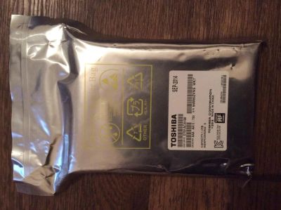 Лот: 6108810. Фото: 1. Жесткий Toshiba 1тб. Жёсткие диски (HDD)