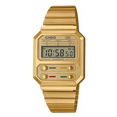 Лот: 23806212. Фото: 1. Мужские часы CASIO Vintage A100WEG-9AEF. Оригинальные наручные часы