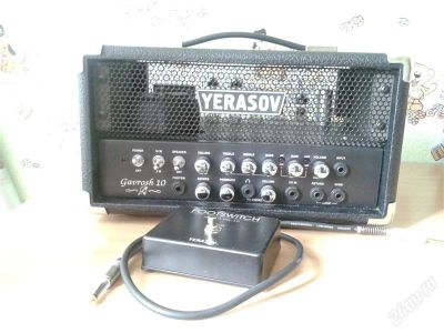 Лот: 2887506. Фото: 1. Yerasov Gavrosh 10H. Гитарные эффекты и комбоусилители