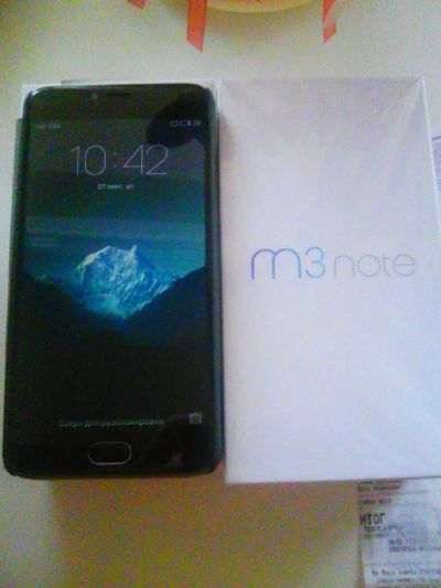 Лот: 8240733. Фото: 1. meizu m3 note 32gb / обмен на... Смартфоны